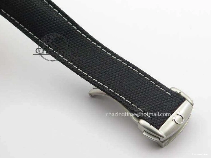 0701 Speedmaster JHF SS ‘Work on the Moon’ Gray Dial On Black Nylon Strap WaterResistant 8207